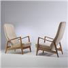 Image 1 : Gio Ponti pair of armchairs from the Ho