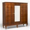 Image 1 : Gio Ponti armoire Italy, c. 1930 walnut