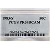 Image 3 : 1983-S KENNEDY HALF DOLLAR PCGS PR69 DCAM
