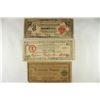 Image 1 : 3 PIECES OF WWII PHILIPPINES EMERGENCY CURRENCY