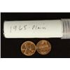 Image 1 : ROLL OF 50-1965 LINCOLN CENTS BRILLIANT UNC