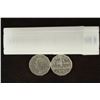Image 1 : ROLL OF 40-1951 CANADA 5 CENTS