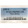 Image 3 : 1999-S NEW JERSEY QUARTER PCGS PR69 DCAM