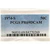 Image 3 : 1974-S KENNEDY HALF DOLLAR PCGS PR69 DCAM