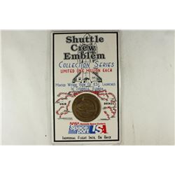 SHUTTLE CREW EMBLEM MEDALLION 51L-CHALLENGER