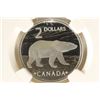 Image 1 : 2004 CANADA SILVER $2 PROUD POLAR BEAR NGC PF69