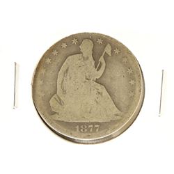 1877-S SEATED LIBERTY HALF DOLLAR