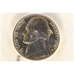 1987-D JEFFERSON NICKEL PCGS MS64FS