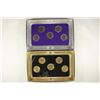 Image 2 : 2-STATE QUARTER SETS (UNC) 2003 GOLD EDITION AND