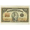 Image 1 : 1923 DOMINION OF CANADA 25 CENT FRACTIONAL NOTE