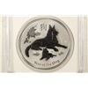 Image 1 : 2018-P AUSTRALIA YEAR OF THE DOG SILVER DOLLAR NGC