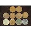 Image 2 : 10 ASSORTED 1890'S INDIAN HEAD CENTS