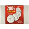 Image 1 : ALL 5-2004-P & D STATE QUARTERS SET IN 2004 VALUE