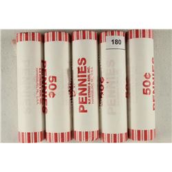 5-50 CENT ROLLS OF 2009-D BIRTH & EARLY CHILDHOOD