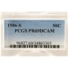 Image 3 : 1986-S KENNEDY HALF DOLLAR PCGS PR69 DCAM