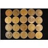 Image 2 : 20 ASSORTED 1907-1967 GREAT BRITAIN LARGE PENNIES