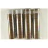Image 1 : 4 SOLID DATE ROLLS OF CANADA CENTS 1947, 1951,