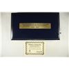 Image 3 : 2005 & 2006 10 STATEHOOD QUARTERS 24KT GOLD PLATED