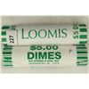 Image 1 : 2-$5 ROLLS OF 2009-P & D ROOSEVELT DIMES BU