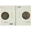 Image 1 : 1883 & 1888 SEATED LIBERTY DIMES