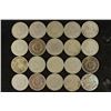 Image 2 : 20 ASSORTED 1900'S LIBERTY "V" NICKELS