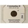 Image 3 : 337-361 A.D. CONSTANTIUS II ANCIENT COIN (FINE)