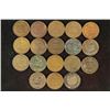 Image 2 : 18 ASSORTED 1900'S INDIAN HEAD CENTS