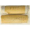 Image 1 : 2 SOLID DATE ROLLS OF GREAT BRITAIN FARTHINGS
