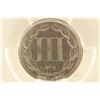 Image 2 : 1874 THREE CENT PIECE (NICKEL) PCGS MS63