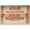 Image 1 : 2-$10 ROLLS OF 2009-P GUAM QUARTERS BRILLIANT UNC
