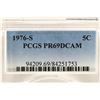 Image 3 : 1976-S JEFFERSON NICKEL PCGS PR69 DCAM