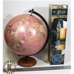 VINTAGE LARGE PINK GLOBE