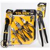 Image 1 : SEALED TOLSEN ITEMS 3 PC PLIERS