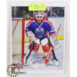 NHL EDMONTON OILERS GOALIE HOF 03 GRANT FUHR