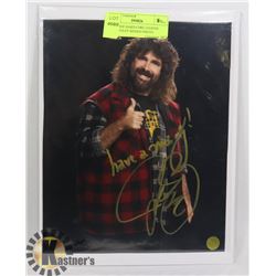 WWE HOF HARD CORE LEGEND MICK FOLEY SIGNED PHOTO
