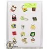 Image 1 : LOT OF 15 WALT DISNEY TRADING COLLECTOR PINS