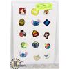 Image 1 : LOT OF 15 WALT DISNEY TRADING COLLECTOR PINS
