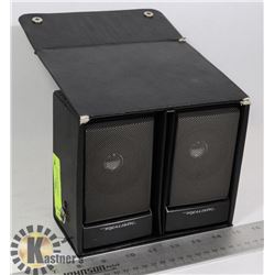 REALISTIC SPEAKERS W/CASE