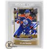 Image 1 : OSCAR KLEFBOM EDMONTON OILERS SIGNED ROOKIE CARD