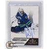 Image 1 : ROBERTO LUONGO VANCOUVER CANUCKS SIGNED CARD