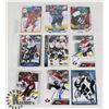 Image 1 : AUTOGRAPHED 9 HOCKEY CARD LOT WENDEL CLARK