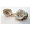 Image 1 : 3)  WHITE QUARTZ CRYSTAL GEODE