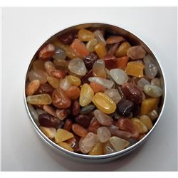 2)  LOT OF 50 GRAMS OF POLISHED YELLOW