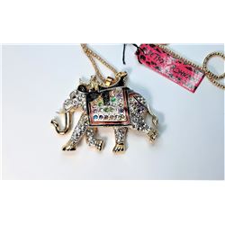 17)  BETSEY JOHNSON BEJEWELED AND