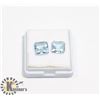 Image 1 : #47-SKY BLUE TOPAZ GEMSTONE SQUARE 5.5ct