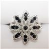 Image 1 : 14K WHITE GOLD 17 BLACK DIAMOND  DIAMONDS