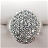 Image 1 : SILVER AQUAMARINE  RING (~SIZE 9) (~WEIGHT 9G)
