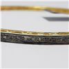 Image 2 : SILVER DIAMOND(1.25CT) WAX AND CAST BANGLE
