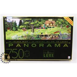 NEW 750PC PANORAMA PUZZLE (POSTER INCLUDED)
