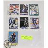 Image 1 : AUTOGRAPHED 7 CARD LOT TORONTO MAPLE LEAFS